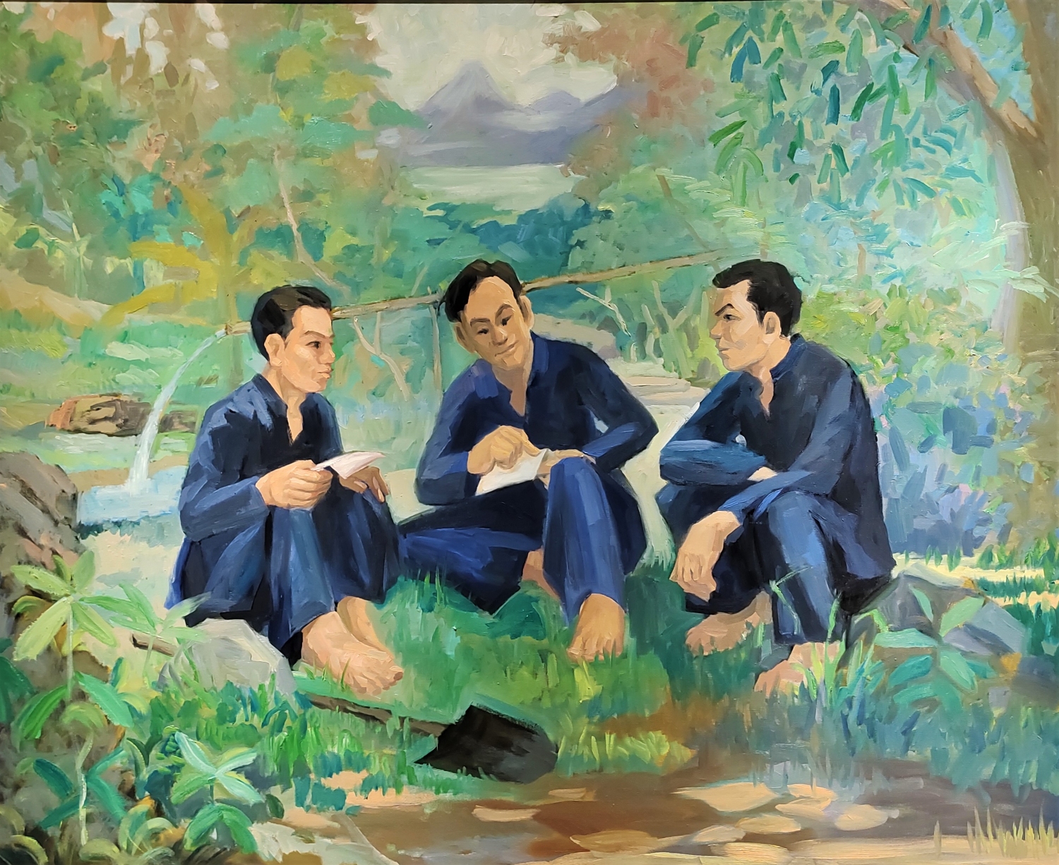 Chi bộ đảng cộng sản đầu tiên của tỉnh Cao Bằng được thành lập tại Nặm Lìn, xã Hoàng Tung, huyện Hòa An (01 4 1930)